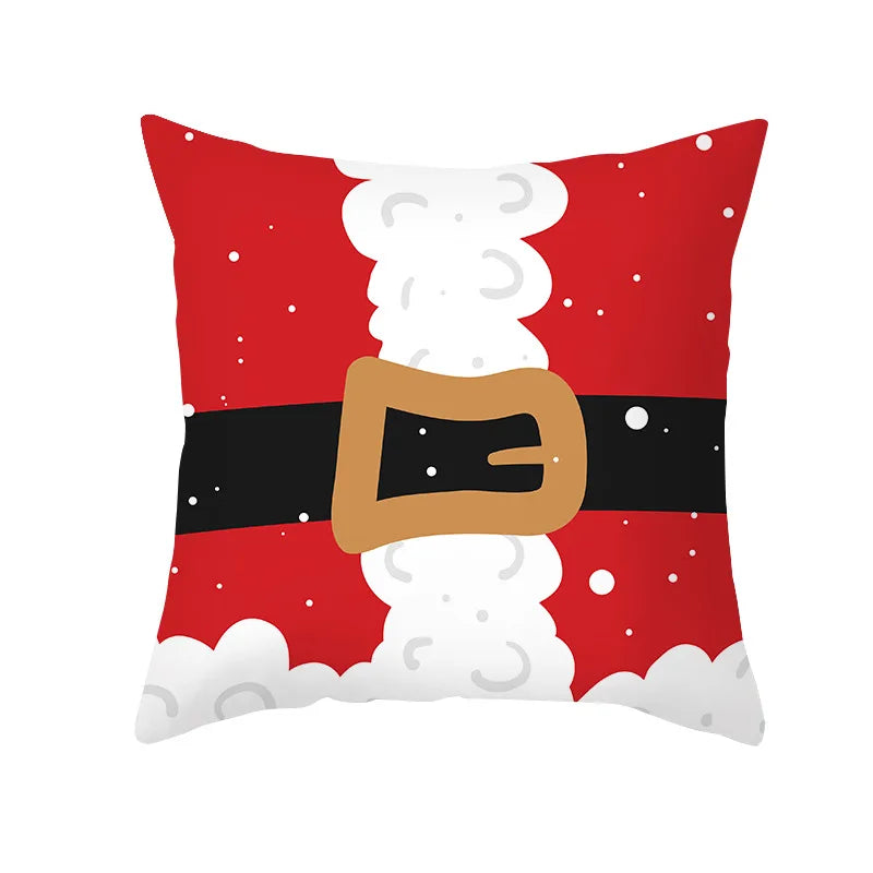 Housse de Coussin Noël – Rouge