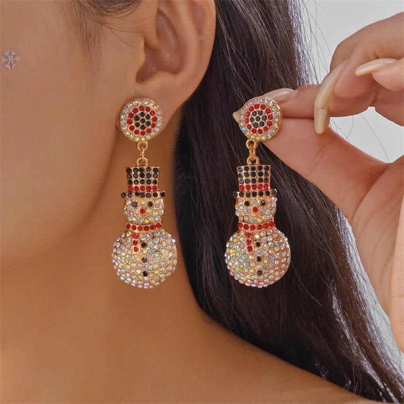Boucles d’Oreilles de Noël