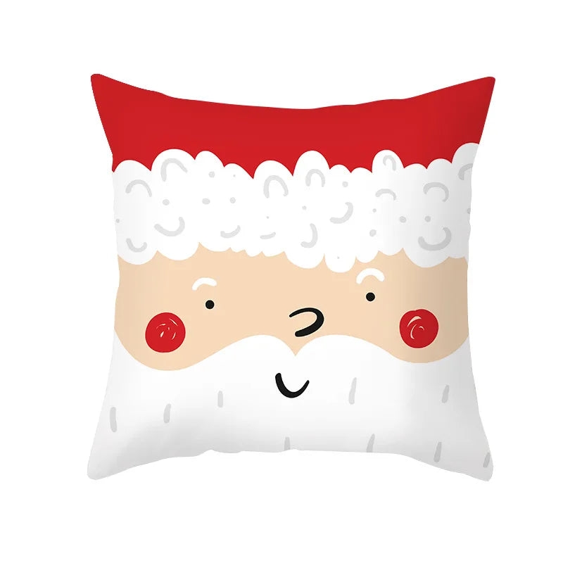 Housse de Coussin Noël – Rouge
