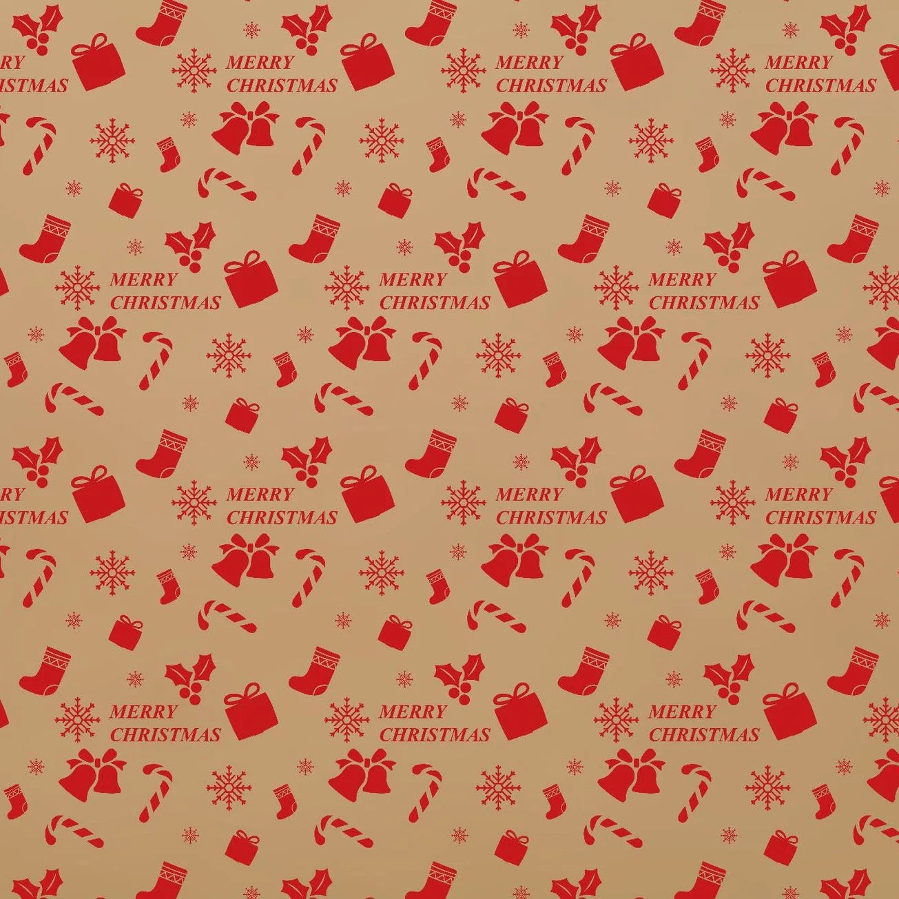 Papier Cadeau Marron