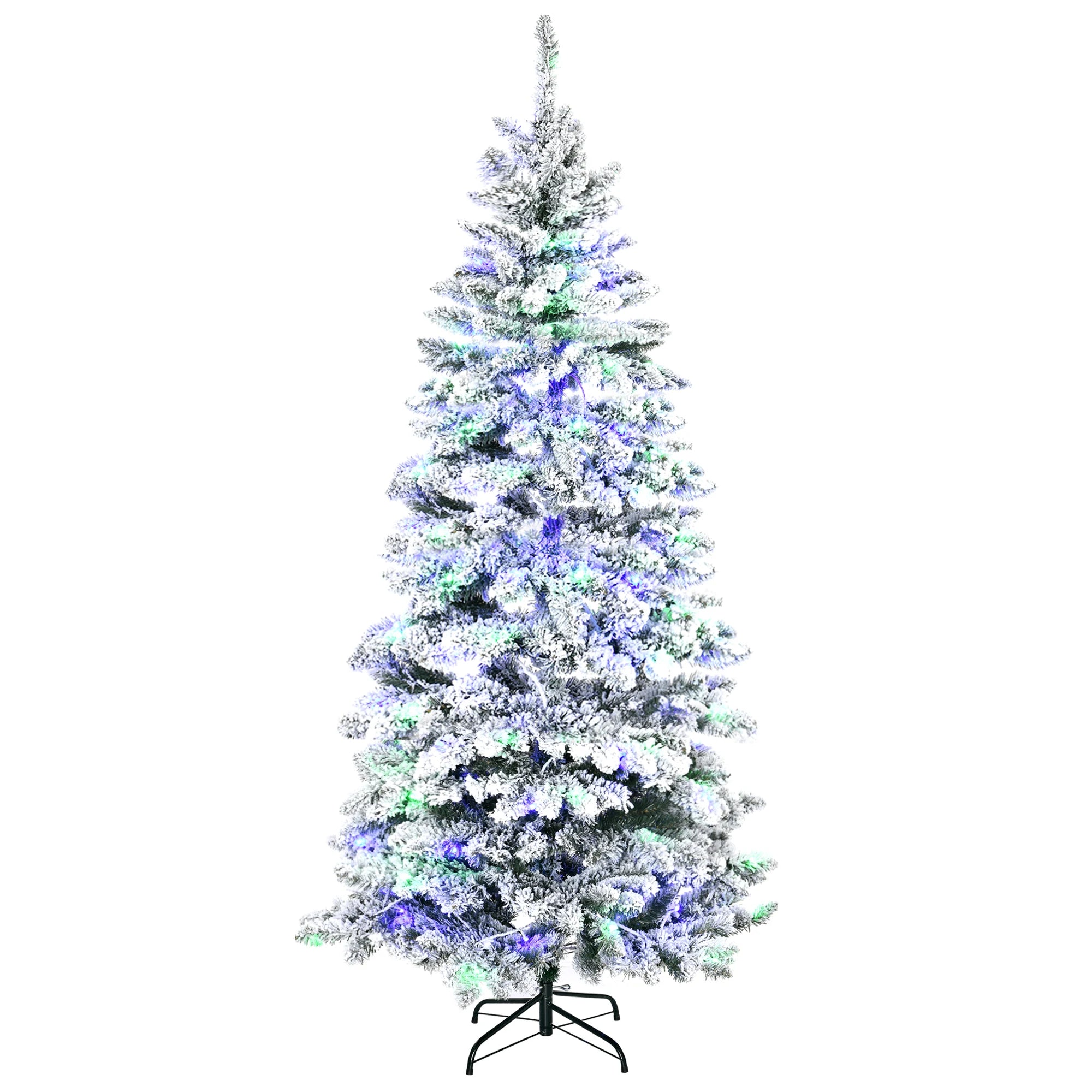 Sapin de Noël Neige & LED